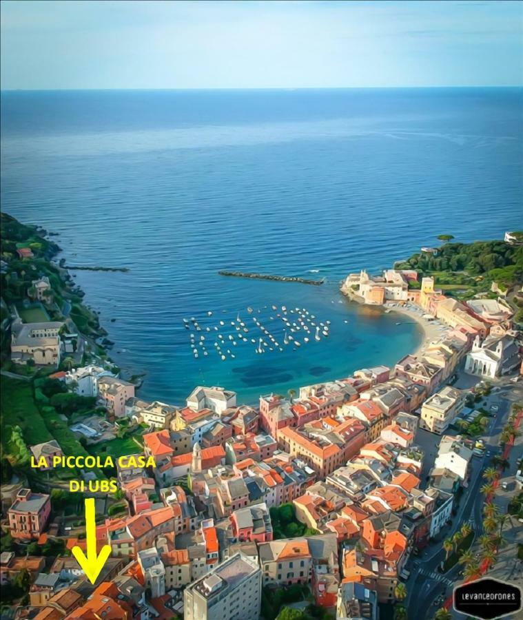 Ferienwohnung La Piccola Casa Di Ubs Sestri Levante Exterior foto